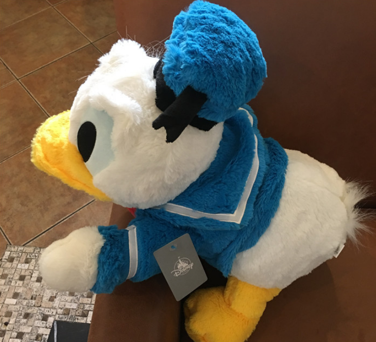 donald duck plush large